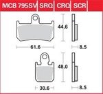 LG klocki hamulcowe przód MCB 795SV