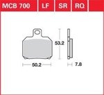 LG klocki hamulcowe tył MCB 700LF