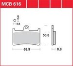 LG klocki hamulcowe przód MCB 616