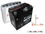 wartungsfreie Batterie YTX14-BS