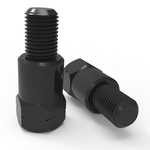 UNIVERSAL-SPIEGELADAPTER UMGEKEHRT 10-10 MM GEWINDE LINKS/RECHTS x1 RECHTS/RECHTS X1 (2 PCS ENTHALTEN)