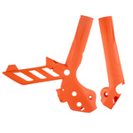 FRAME GUARDS (SET) KTM SX/SX-F/XC/XC-F '11-'15 EXC/EXC-F '12-'16 ORANGE