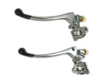 Clutch Lever + 7/8" Brake Lever for HONDA KAWASAKI YAMAHA Brake and Clutch Lever