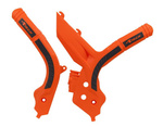 FRAME GUARDS (SET) BI-MATERIAL SUPER GRIP KTM SX 125/150/250 '19-21, SXF 250/350/450 '19-21, SXF 450 '18-21,
