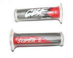 Pu?os de silicona rojos de 22 mm para HONDA CBF 500 600 1000