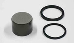 PIST�N DE PINZA DE FRENO CON RETENES SUZUKI GSX-R 600/750 '04-'07, 1000 '05-'08 (PARTE INFERIOR) (FABRICADO EN JAP�N) (34X22MM)