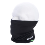 COULEUR DE CHAUFFE DU COL EN COTON, TAILLE UNIVERSELLE NOIRE