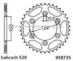 Pignon arri?re 38 dents DUCATI Monster 600 / Monster 900 / SL 900