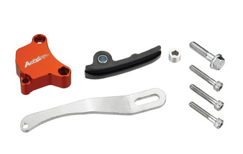 OSŁONA SIŁOWNIKA SPRZĘGŁA KTM SXF 350 (KOMPLET) KOLOR POMARAŃCZOWY - PROMOCJA