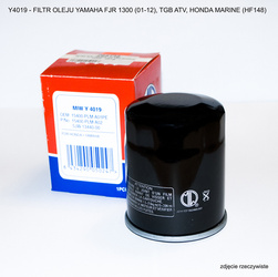 FILTR OLEJU YAMAHA FJR 1300 (01-12), TGB ATV, HONDA MARINE (HF148) (50)