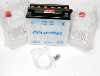 akumulator YB 16-B z elektrolitem