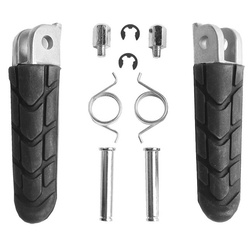 PARTS RIDER FOOTREST KIT COMPLETE WITH MOUNTS HONDA CBR 600 '99-06, VFR 800 '98-06, CBR 1100XX '97-