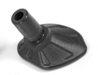 TAPA FINAL DE PLÁSTICO DE SOPORTE LATERAL KTM (MODELOS DE 2003 O ANTERIORES)