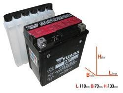 Batteria YTX7L-BS senza manutenzione