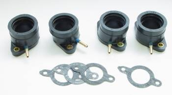 Tuyau d'admission de carburateur Yamaha XJ 600 '84-'91 (4 pi?ces) (fabriqué au Japon)