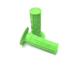 Green ENDURO handlebar grips 110 mm