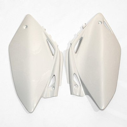 PANELES LATERALES TRASEROS HONDA CRF 450R '07-'08 BLANCO