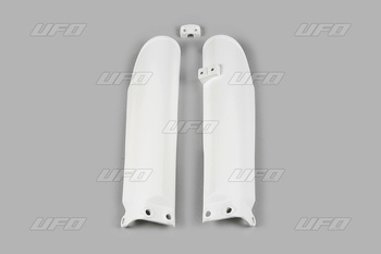 CACHES TÉLESCOPIQUES AVANT (AMORTISSEURS) KTM SX 85 '04-'17 BLANC