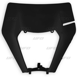 COPERTURA DELLA LAMPADA FRONTALE KTM EXC/EXCF 17-19 COLORE NERO (MODELLO OEM)