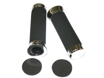 UNIWERSALNE Manetki DO HAMULCÓW GĄBKA Z CHROMEM 140 mm / 25,4 mm