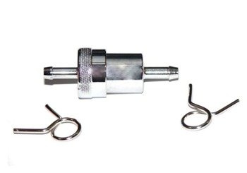 filtr paliwa chrom/metal | 6 MM