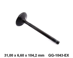 exhaust valve HONDA XL XR 600 650 NX 500 FMX