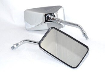 lusterko kwadratowe chrom para