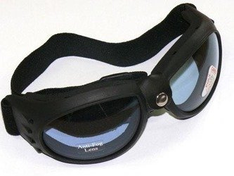 okulary BANDITO niebieskie ciemne