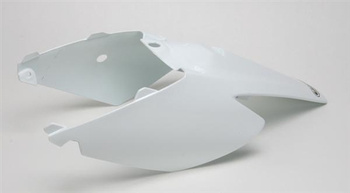PARAFANGO POSTERIORE KTM SX 85 '04-'12 CON LATI POSTERIORI BIANCHI