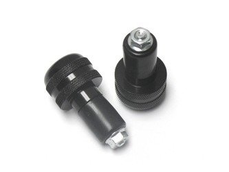 końcowki kierownicy czarne-para