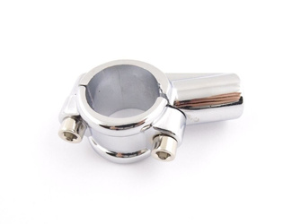 Mocowanie lusterka motocyklowego chrom 10 mm lewy gwint OEM 8.2354.38