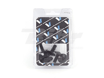 SET BULLONI PER CARENATURA M6x15 (6 PEZZI) COLORE: NERO (TA615NR)