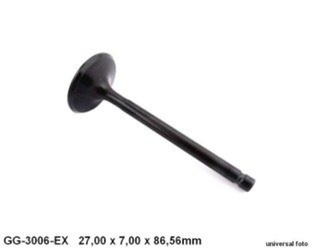 Exhaust valve for SUZUKI GS 550 1977-1979 GG-3006-EX