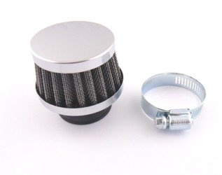 Filtro aria sportivo universale per motori con diametro di 38 mm