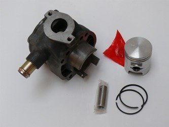Kompletter Zylinder MORINI 41mm für SUZUKI AY 50 W LC Katana,UX 50 W Zillion