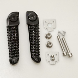 PARTS PASSENGER FOOTREST SET COMPLETE WITH MOUNTS YAMAHA YR1 '02-11, YR6 '03-11 COLOR BLACK