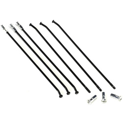 RAYON RENFORCÉ PAR NIMELON (1 PI?CE) KTM 18 POUCES ARRI?RE '95-'20, HUSQVARNA '14-'20 COULEUR NOIR