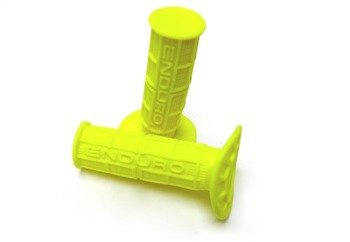Chwyty kierownicy w kolorze żółtym ENDURO 110 mm