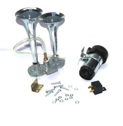 SEGNALE ARIA CON COMPRESSORE A TUBO METALLICO