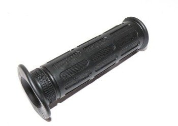 Mopedgriff, schwarzes Gummi, LINKS