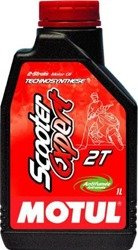 Olio motore MOTUL 2T per scooter a 2 tempi, 1 litro.