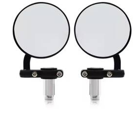 Para lusterek końcowych kierownicy 17mm Okrągłe do Yamaha