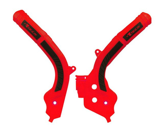 PROTEZIONE TELAIO (SET) GAS BI-GRIP GAS MC/MC-F/EC/EC-F 125/250/300/350/450 '21 COLORE RED CZA