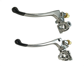 Maneta de embrague + maneta de freno de 7/8" para HONDA KAWASAKI YAMAHA Freno y maneta de embrague
