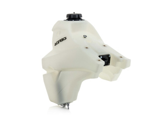 ACERBIS FUEL TANK TANK 12L KTM EXC250/300 TPI 2018-2019, EXCF250/350/450/500 2017-2019, SXF250/350/450 2016-2018 WHITE CLEAR