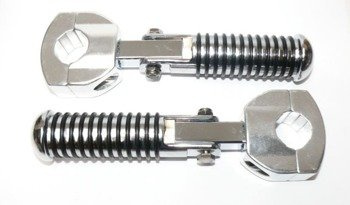 set di piedini cromati con O-ring