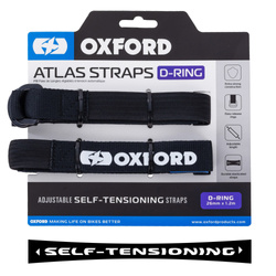 OXFORD TRANSPORT BELTS ATLAS D-RING 26 MM X 1,2 M NERO