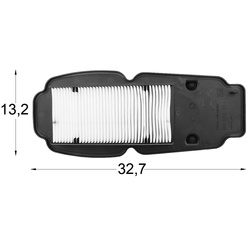 FILTRO ARIA HONDA XL 125V VARADERO '01-'06 (CARBURATORE) (AF9676V) (9676)