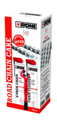 ROAD CHAIN CARE CHAIN CLEANING AND LUBRICATION KIT (2 X 750ML) WITH BRUSH (CARELINE) (AKC) (4)