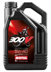 MOTUL MOTOR?L 300V 4T FL ROAD RACING 5W40 4L (SYNTHETIC)